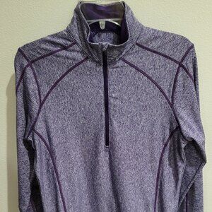Antigua Lightweight 1/4 zip Pullover Purple